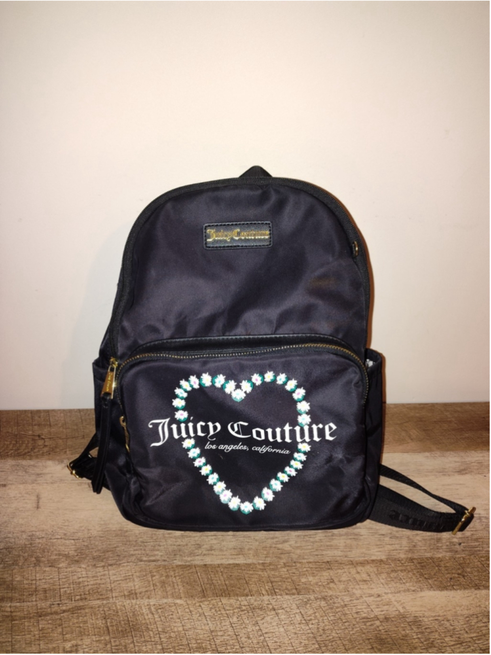 Juicy Couture Black Backpack